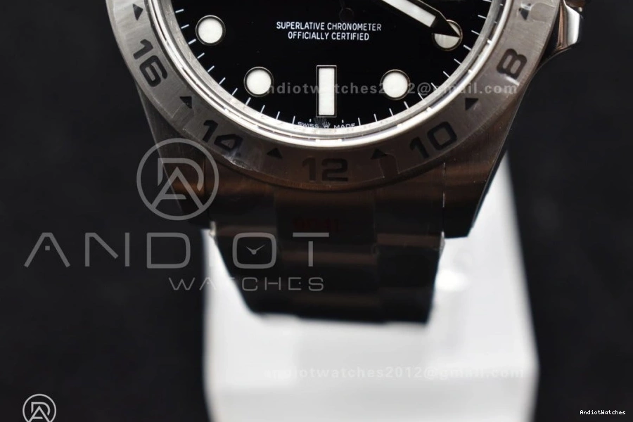 Bracelet VR3285 Best Black on CHS GMF WellDesigned II Edition 226570 904L Dial 847 42mm 1:1 Explorer Black SS 1221